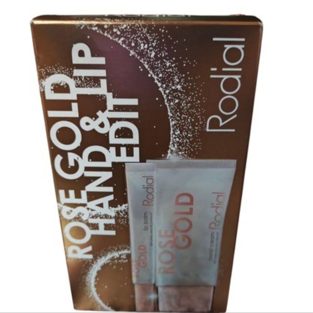 Rodial Rose Gold Hand & Lip Set Luxury Skincare Gift Set NEW